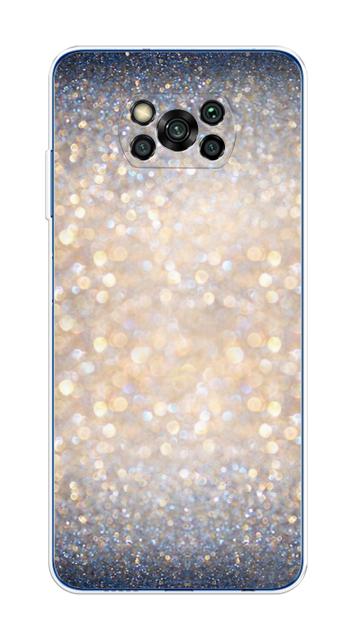 

Чехол на Xiaomi Poco X3/Poco X3 Pro "Мерцание рисунок", Желтый;серый, 39250-1