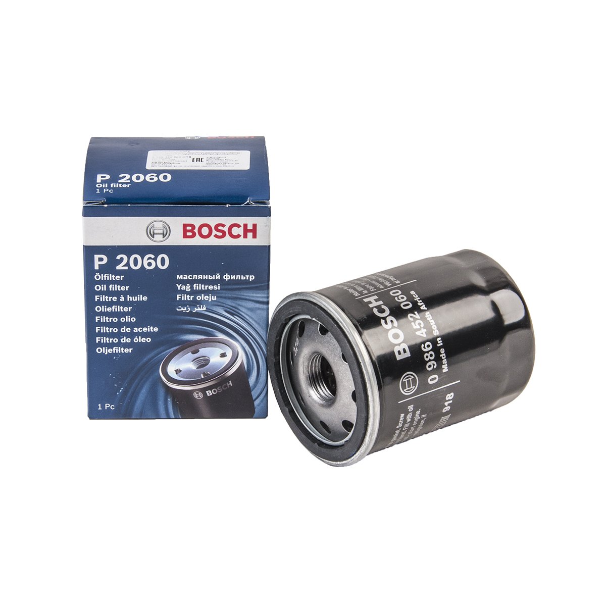 

Фильтр Масляный BOSCH 0986452060