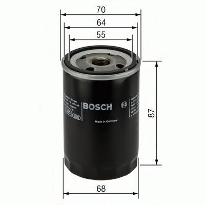 

Фильтр Масл. Кiа Riо 00-05 BOSCH 0986452041