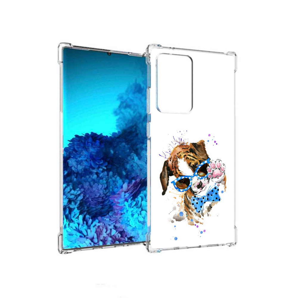 

Чехол MyPads Tocco для Samsung Galaxy Note 20 Ultra лапочка (PT151896.552.434), Прозрачный, Tocco