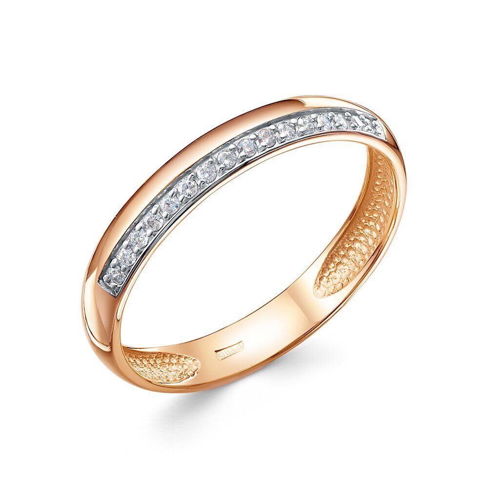 

Кольцо из золота р. , 585Gold 301012639, фианит, 301012639