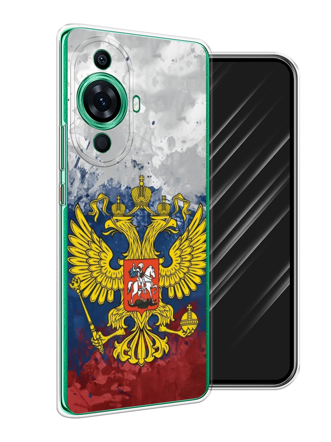 

Чехол Awog на Huawei Nova 11 Pro "РФ", Белый;синий;красный, 6121350-5