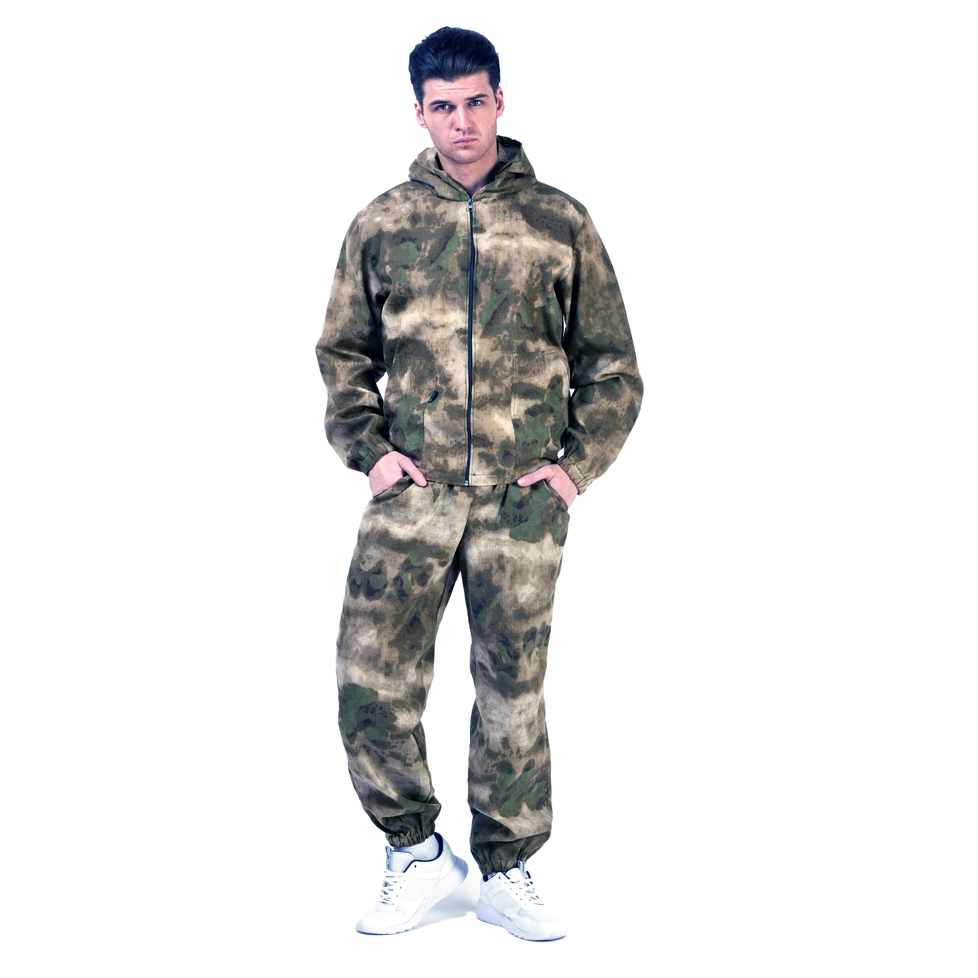 

Мужской маскировочный костюм Prival Летний, 60-62, камуфляж Мох, Разноцветный, Летний