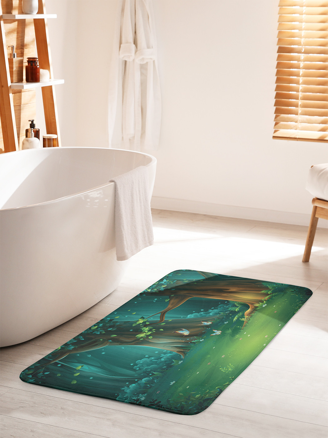 

bath_77266_60x100 Коврик противоскользящий для ванной, сауны, бассейна, 60x100 см.