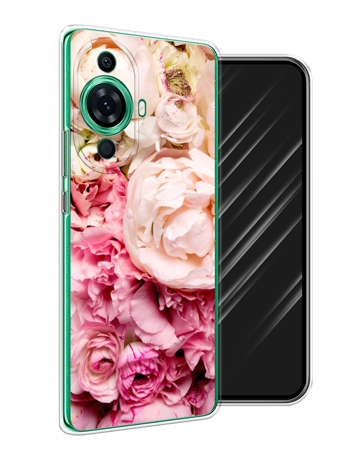 

Чехол Awog на Huawei Nova 11 Pro "Пионы яркие", Розовый, 6121350-8