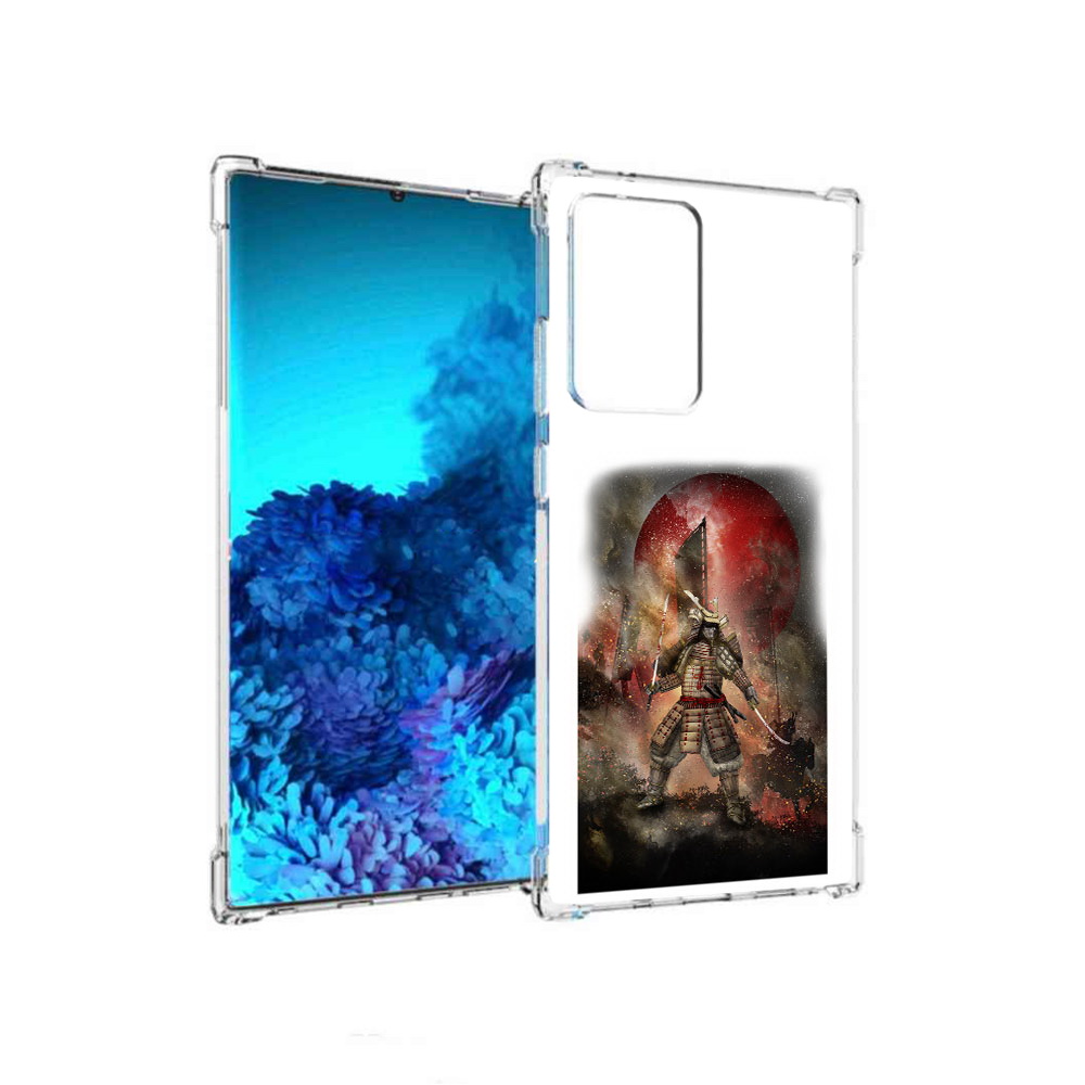 

Чехол MyPads Tocco для Samsung Galaxy Note 20 Ultra китайскийвоин (PT151896.552.388), Прозрачный, Tocco