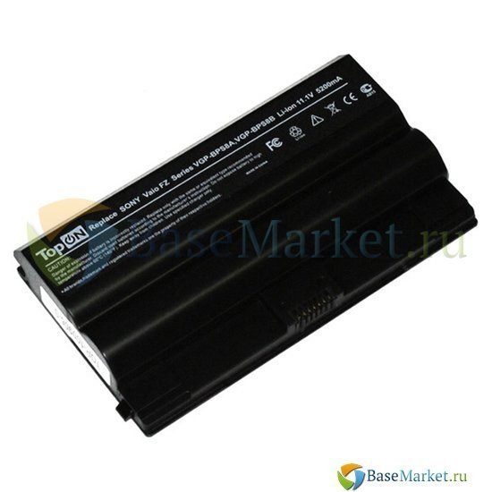 

Аккумулятор BaseMarket для ноутбука Sony Vaio VGN-FZ90S (TOP-BPS8)