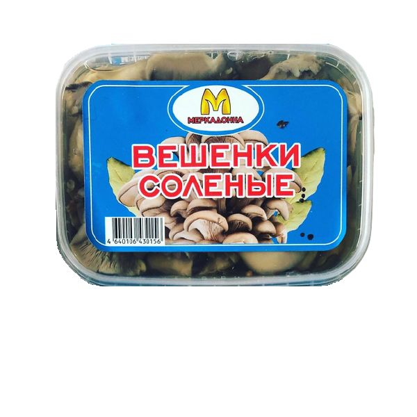 

Вешенки Меркадонна соленые 500 г