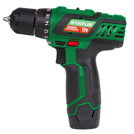 

Дрель-шуруповерт аккумуляторная Status Power Tools CT 12Li