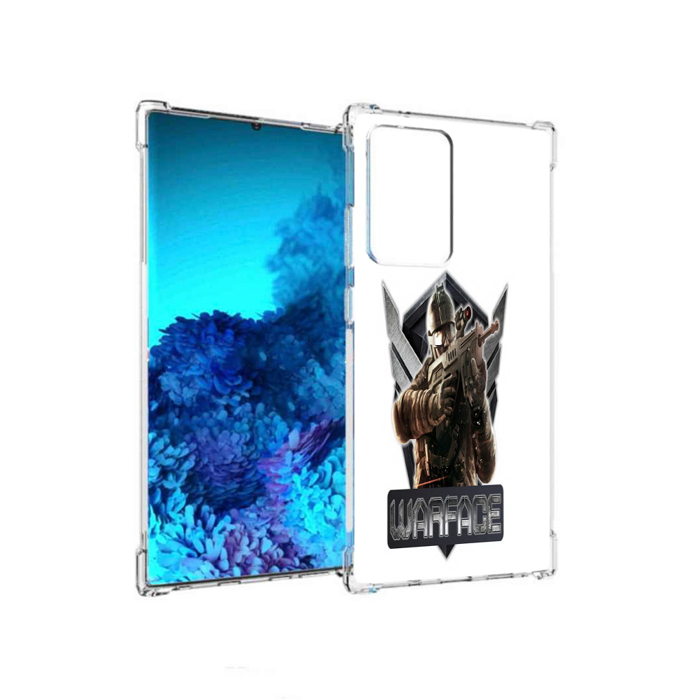 

Чехол MyPads Tocco для Samsung Galaxy Note 20 Ultra игра про войну (PT151896.552.374), Прозрачный, Tocco