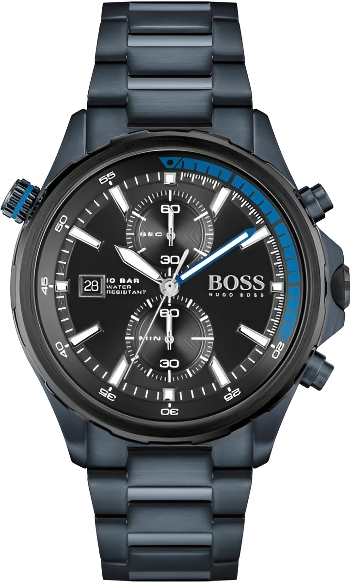 

Наручные часы мужские HUGO BOSS HB1513824 синие, HB1513824