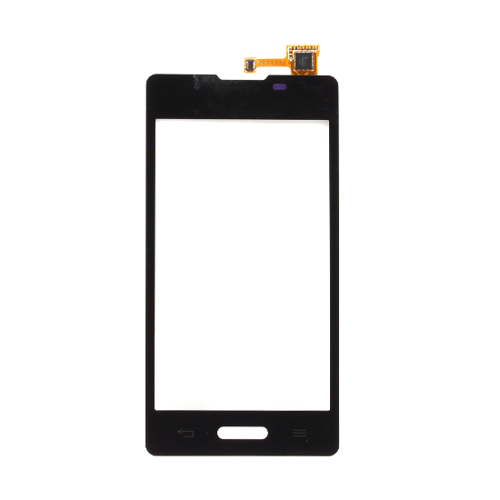 Тачскрин (сенсор) BaseMarket для LG E450 Optimus L5 II (черный)