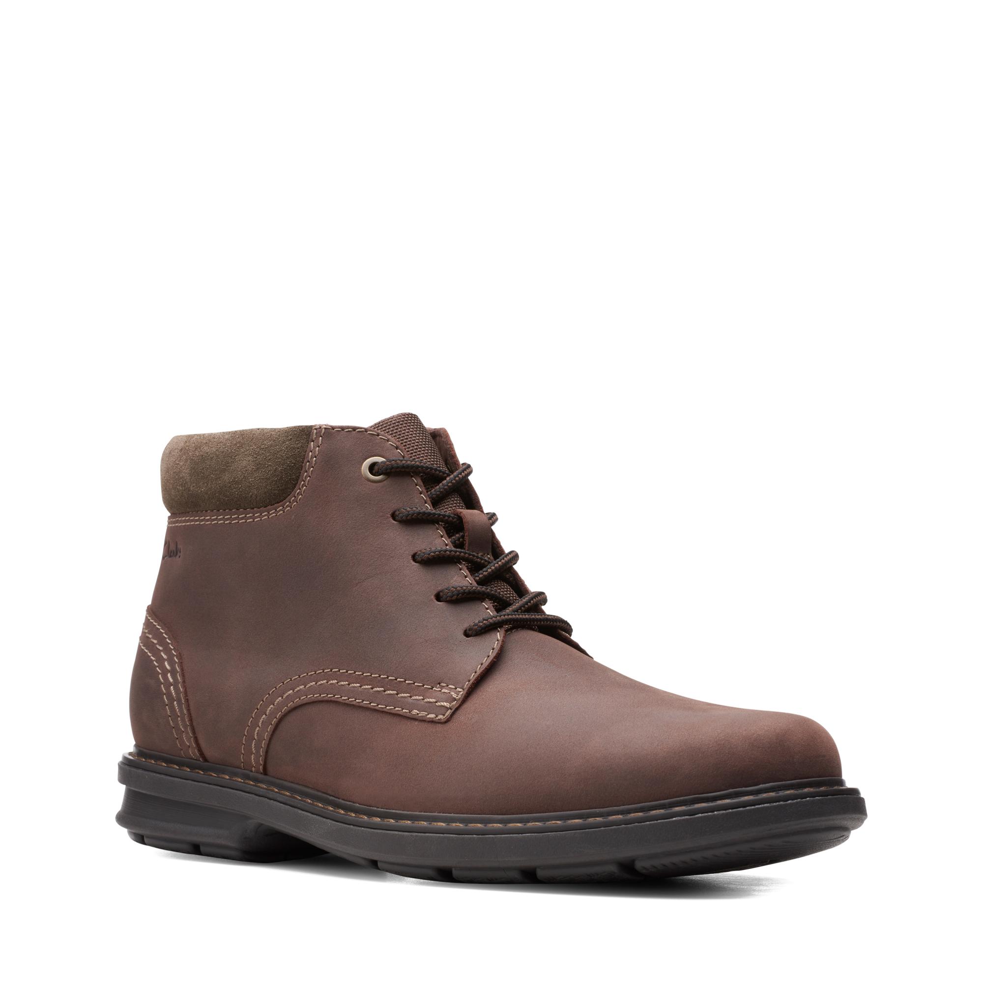 

Ботинки мужские Clarks Rendell Peak 26155037 коричневые 44 EU, Rendell Peak 26155037