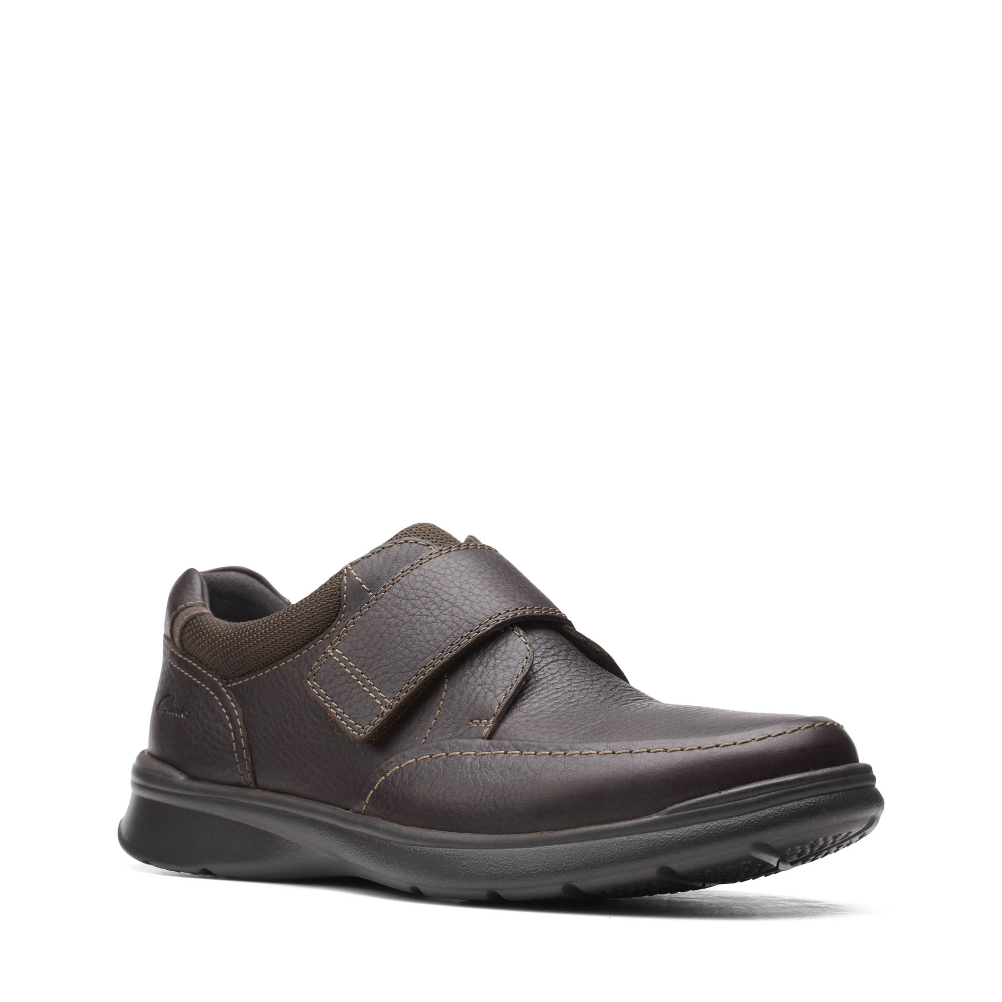 фото Полуботинки мужские clarks cotrell strap 26155177 коричневые 42 eu