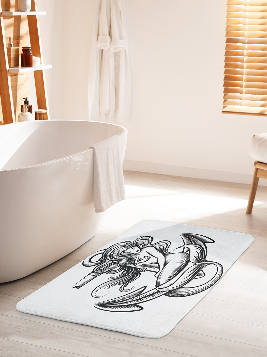 

bath_61832_60x100 Коврик противоскользящий для ванной, сауны, бассейна, 60x100 см.