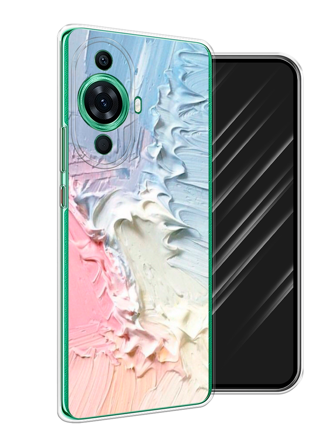 

Чехол Awog на Huawei Nova 11 Pro "Фруктовое мороженное", Голубой;розовый;желтый, 6121350-3