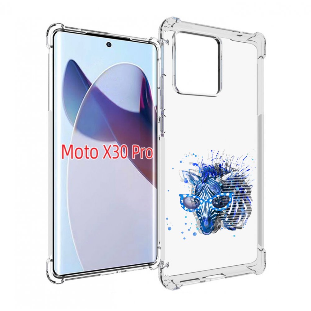 

Чехол MyPads расплывчатая зебра для Motorola Moto X30 Pro, Прозрачный, Tocco