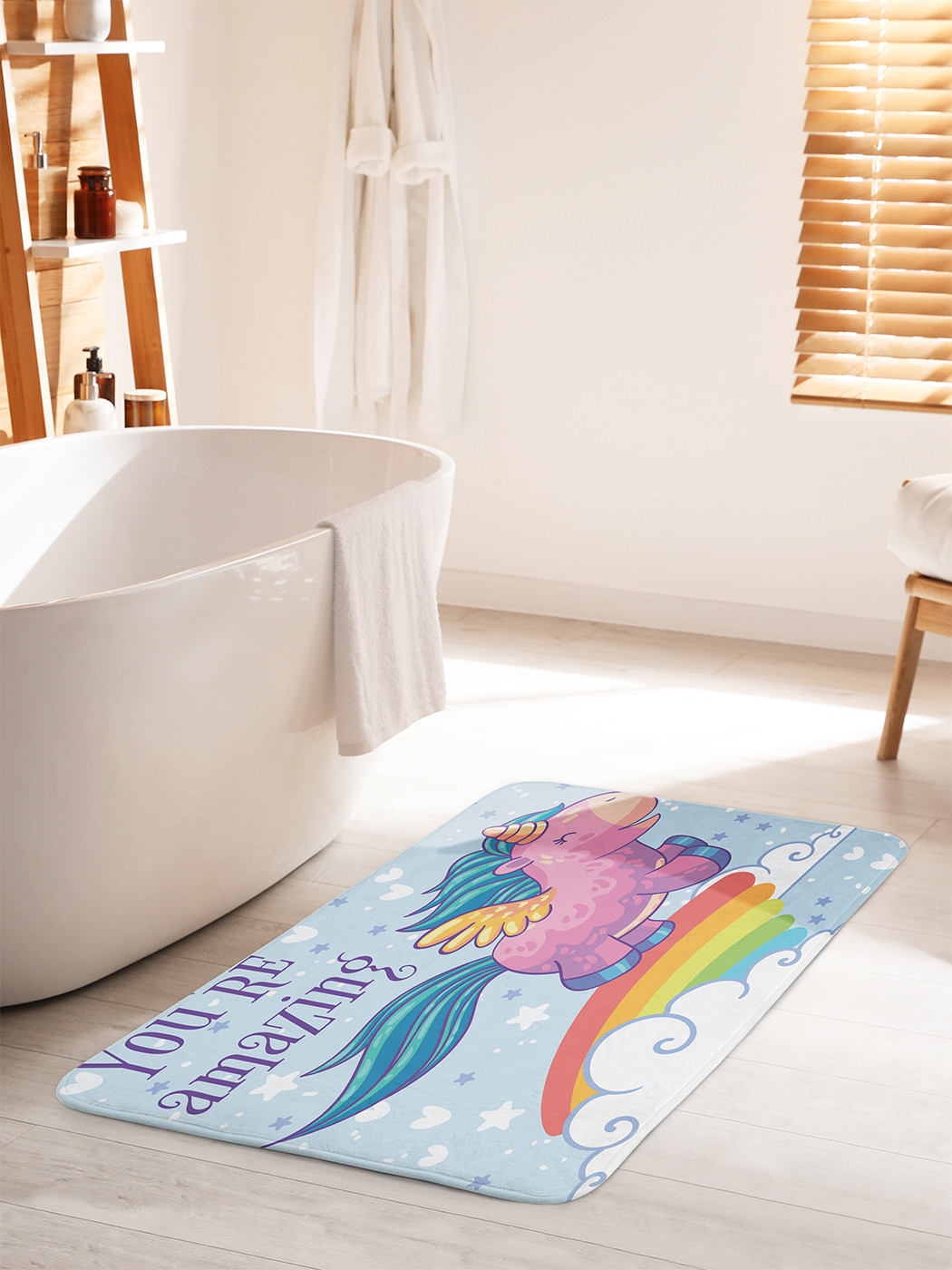

bath_60915_60x100 Коврик противоскользящий для ванной, сауны, бассейна, 60x100 см.