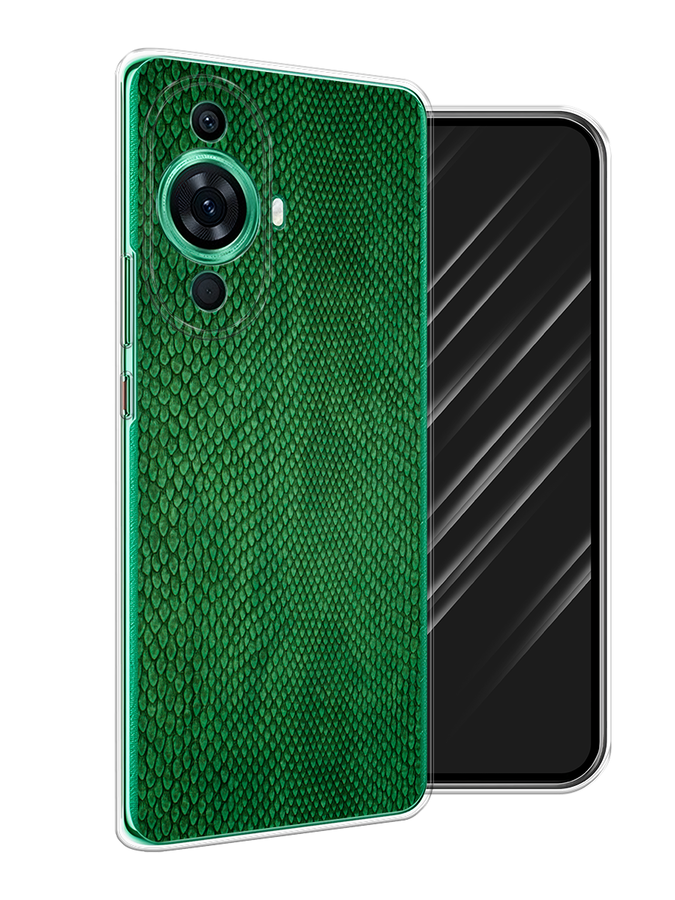 

Чехол Awog на Huawei Nova 11 Pro "Изумрудная змея", Черный;зеленый;коричневый, 6121350-3