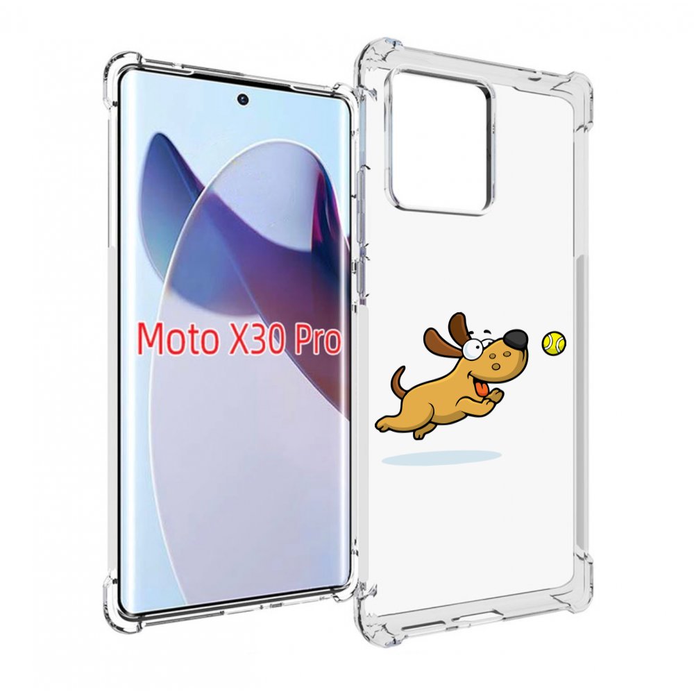 

Чехол MyPads пёсик для Motorola Moto X30 Pro, Прозрачный, Tocco