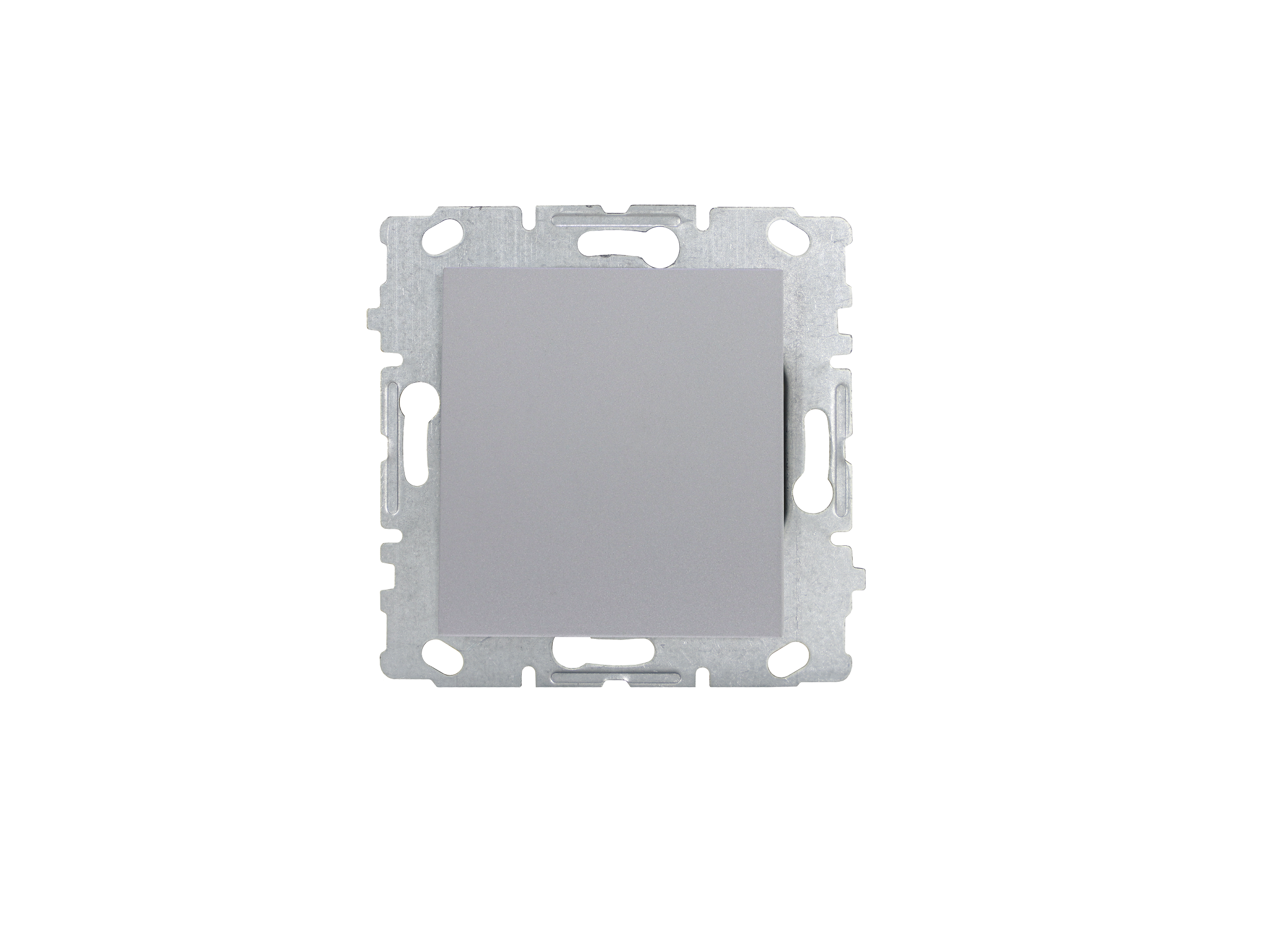 

Выключатель Vesta-Electric Exclusive Silver Metallic одноклавишный (без рамки), Exclusive Silver Metallic