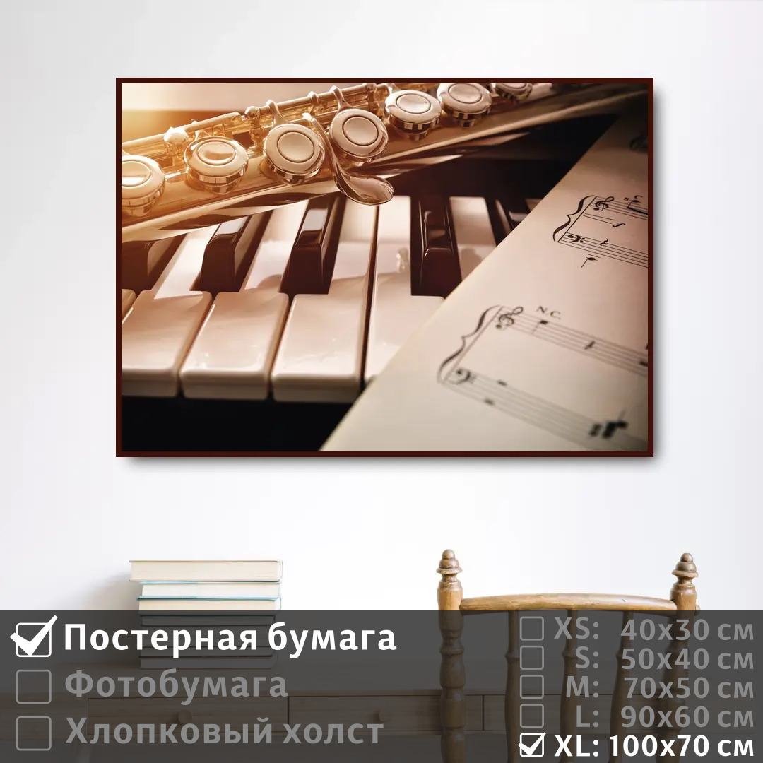 

Постер на стену ПолиЦентр Для музыкантов 100х70 см, ДляМузыкантов1