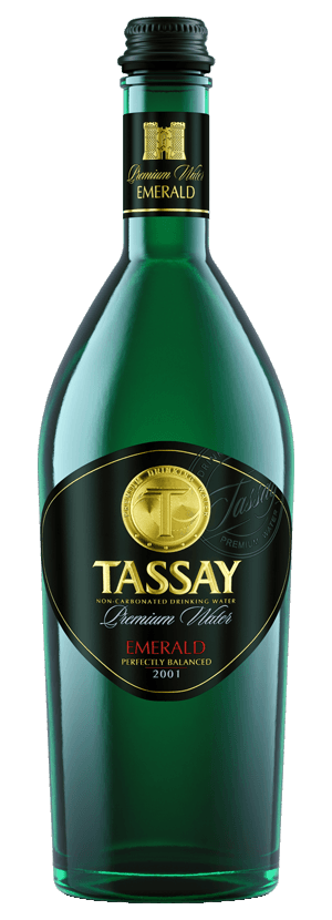 Вода минеральная Tassay Emerald газированная столовая 0,75 л