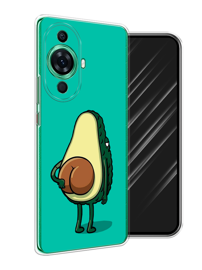 

Чехол Awog на Huawei Nova 11 Pro "Попа авокадо", Бирюзовый;коричневый, 6121350-10