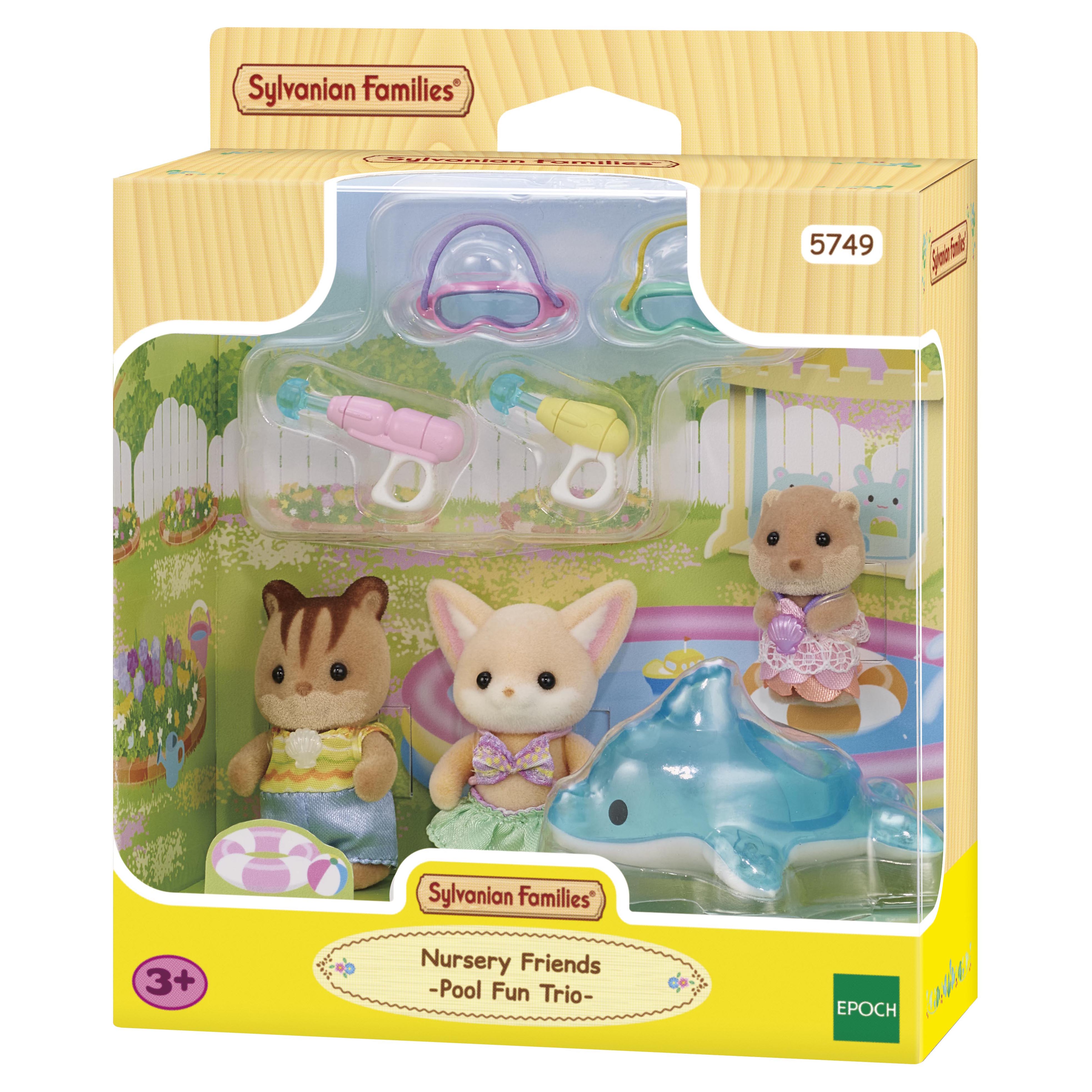 

Набор Sylvanian Families Малыши и аксессуары для бассейна 5749, 5749