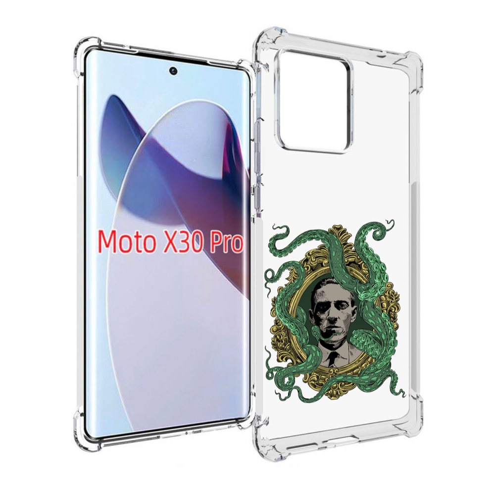 

Чехол MyPads портрет с кракеном для Motorola Moto X30 Pro, Прозрачный, Tocco