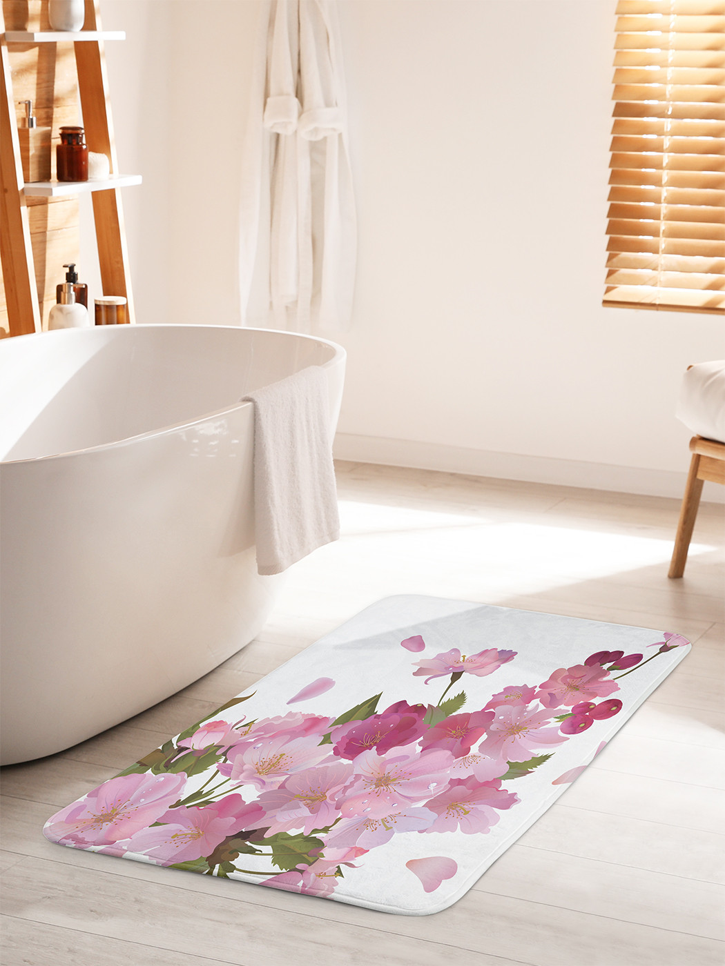 

bath_5501_60x100 Коврик противоскользящий для ванной, сауны, бассейна, 60x100 см.