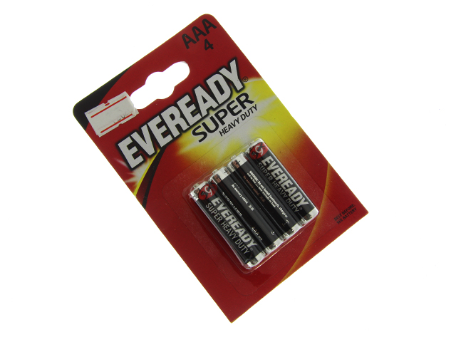 

Батарейки EVEREADY R03 типа AAA - 4 шт., 166501