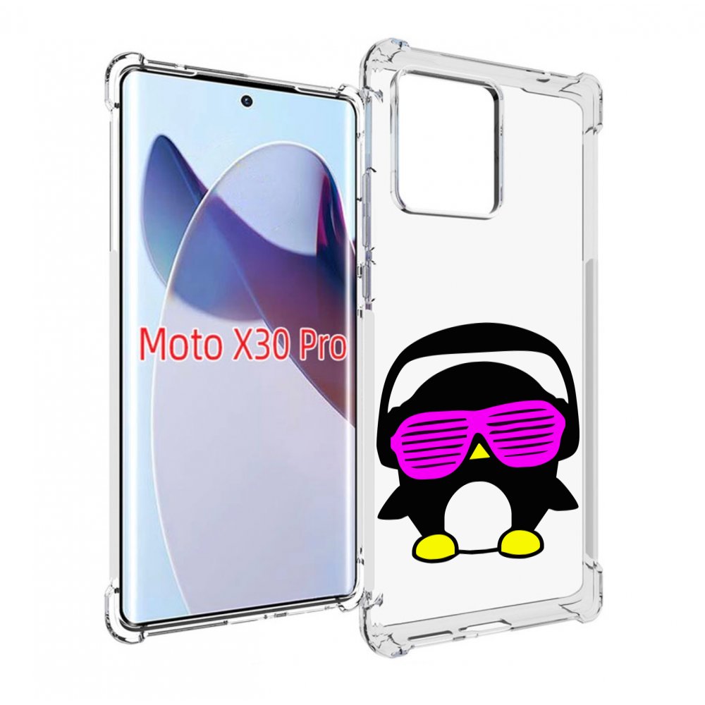 

Чехол MyPads пингвин для Motorola Moto X30 Pro, Прозрачный, Tocco