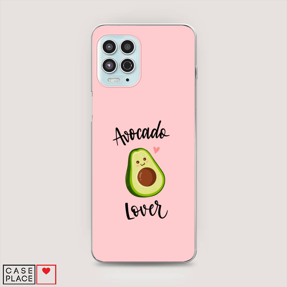 

Чехол на Motorola Moto G100 "Avocado lover", Розовый;зеленый, 241650-6