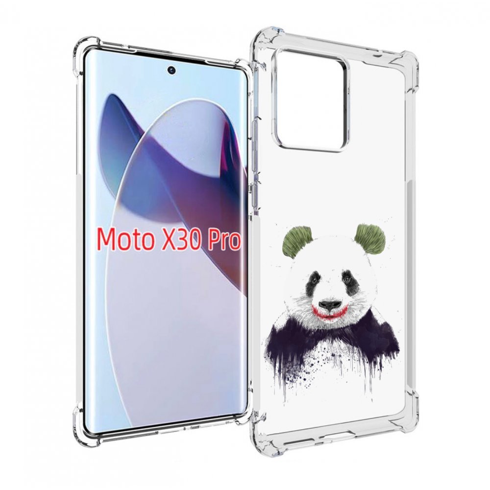 

Чехол MyPads панда джокер для Motorola Moto X30 Pro, Прозрачный, Tocco