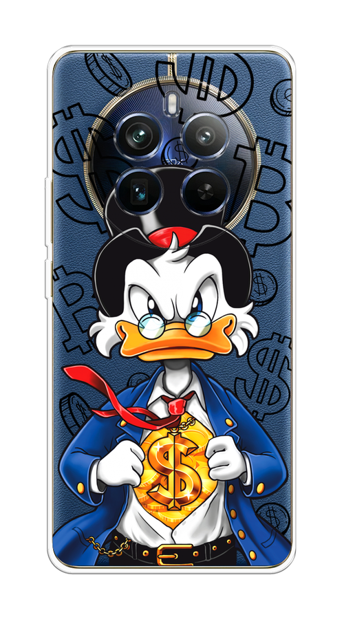 

Чехол на Realme 12+ "Scrooge Goldman", Черный;белый;синий, 2516350-1