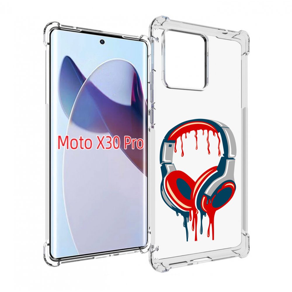 

Чехол MyPads не делай громко для Motorola Moto X30 Pro, Прозрачный, Tocco