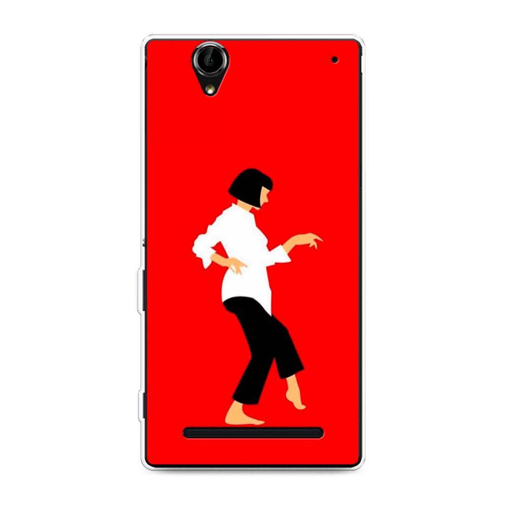 

Чехол Awog на Sony Xperia T2 Ultra "Криминальное чтиво 1", Разноцветный, 50950-7