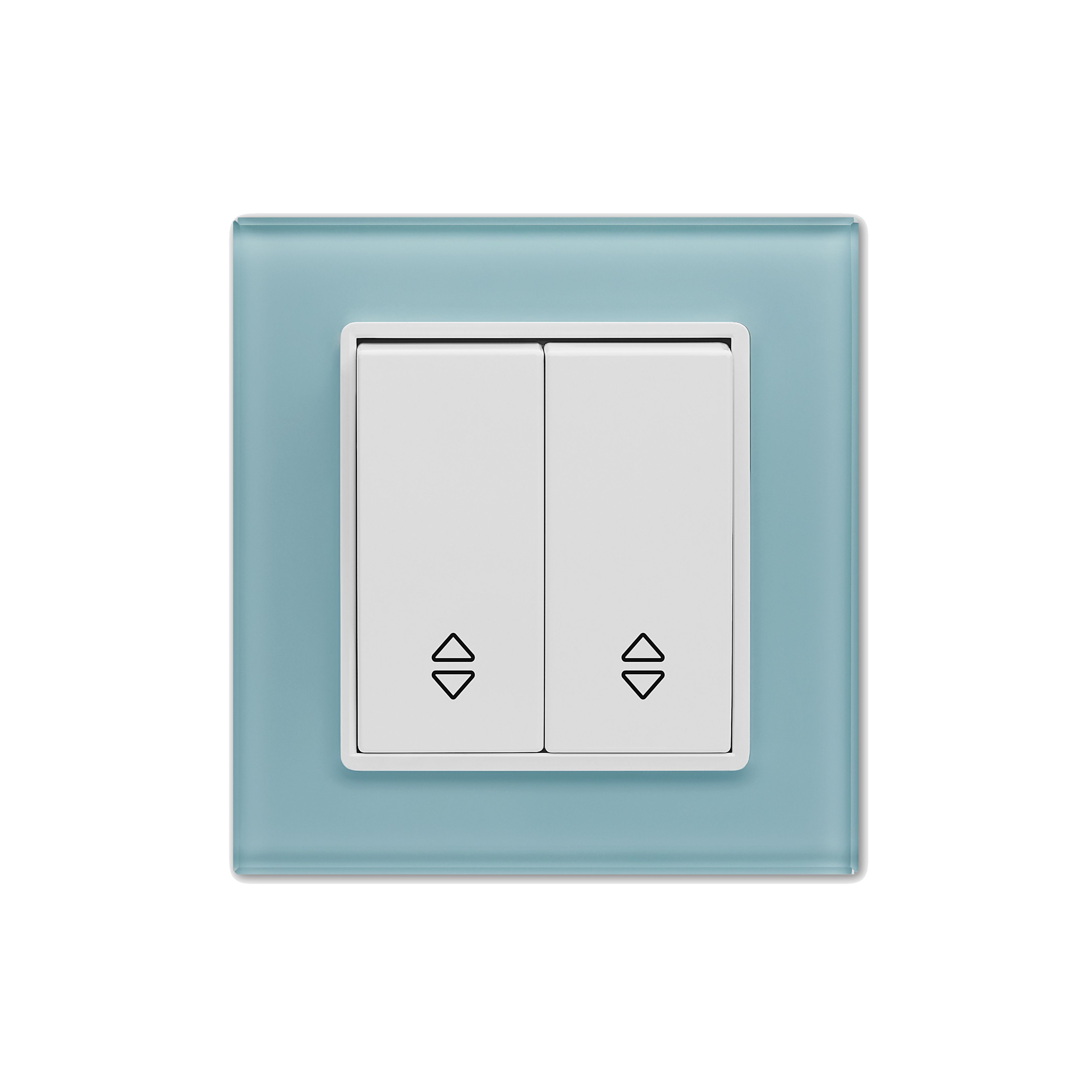 

Выключатель Vesta-Electric Exclusive Blue реверсивный двуклавишный, Exclusive Blue