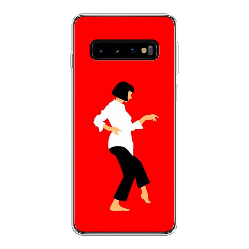 

Чехол Awog на Samsung Galaxy S10 Plus "Криминальное чтиво 1", Разноцветный, 27150-7