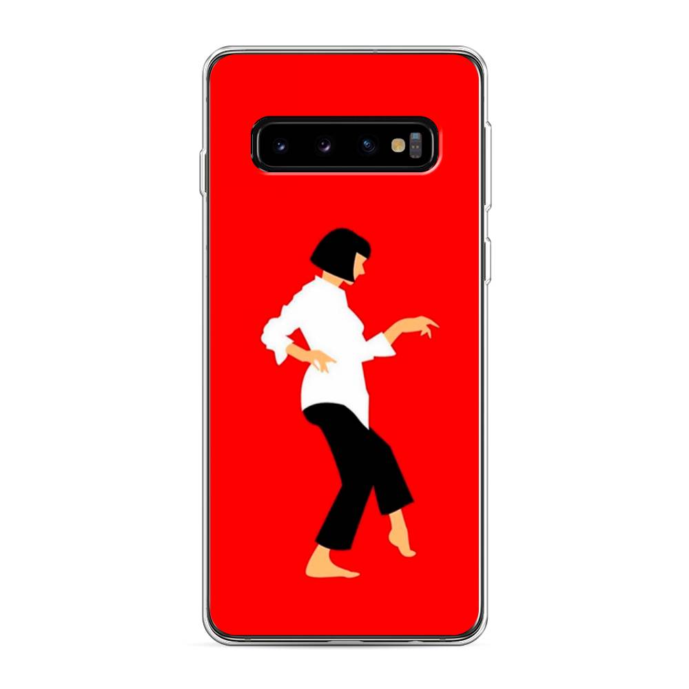 

Чехол Awog на Samsung Galaxy S10 "Криминальное чтиво 1", Разноцветный, 27050-7