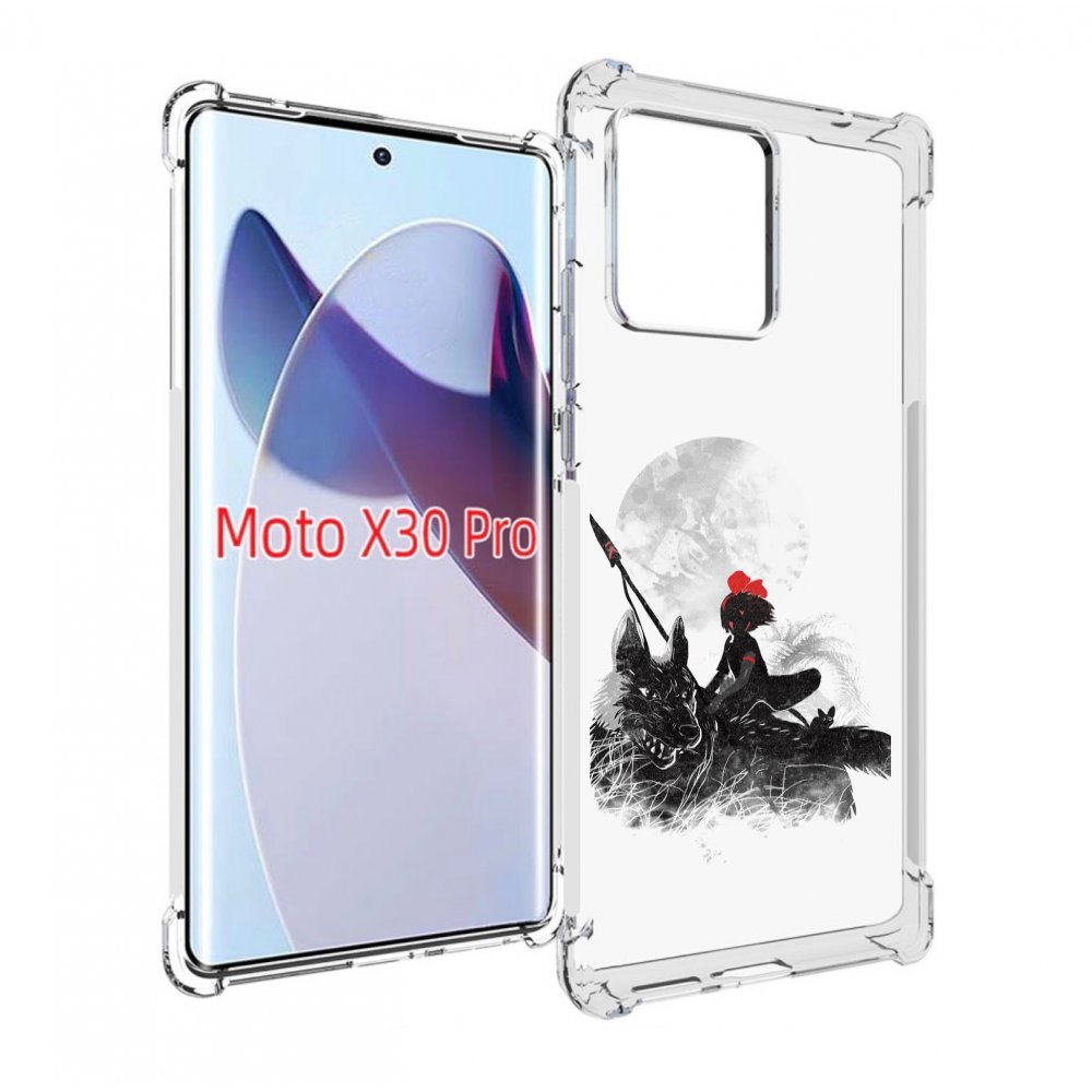 

Чехол MyPads мононоке для Motorola Moto X30 Pro, Прозрачный, Tocco