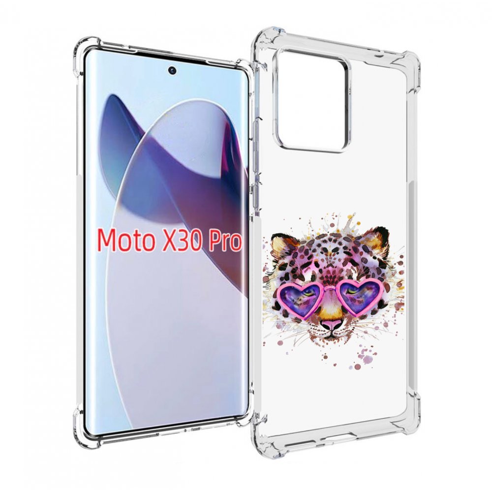 

Чехол MyPads модный леопард для Motorola Moto X30 Pro, Прозрачный, Tocco