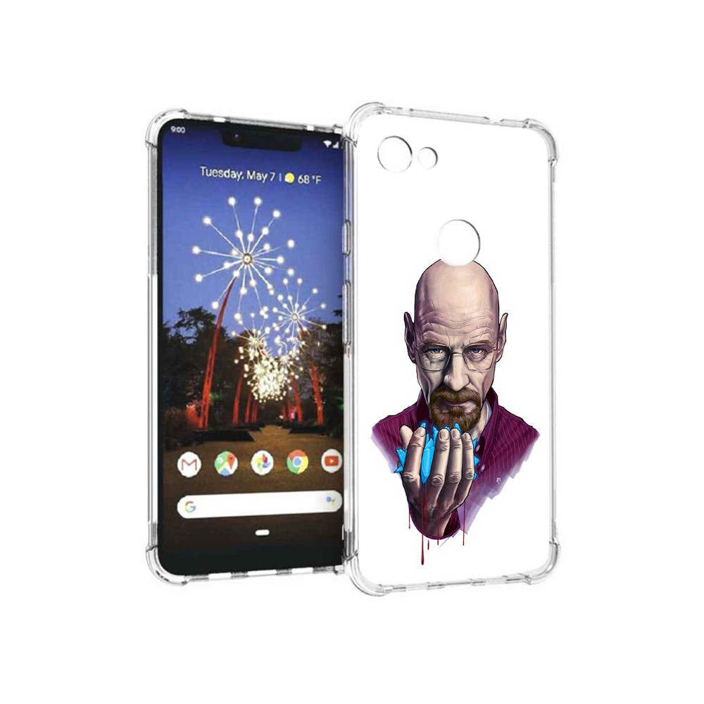 

Чехол MyPads Tocco для Google Pixel 3 XL разработчик, Прозрачный, Tocco