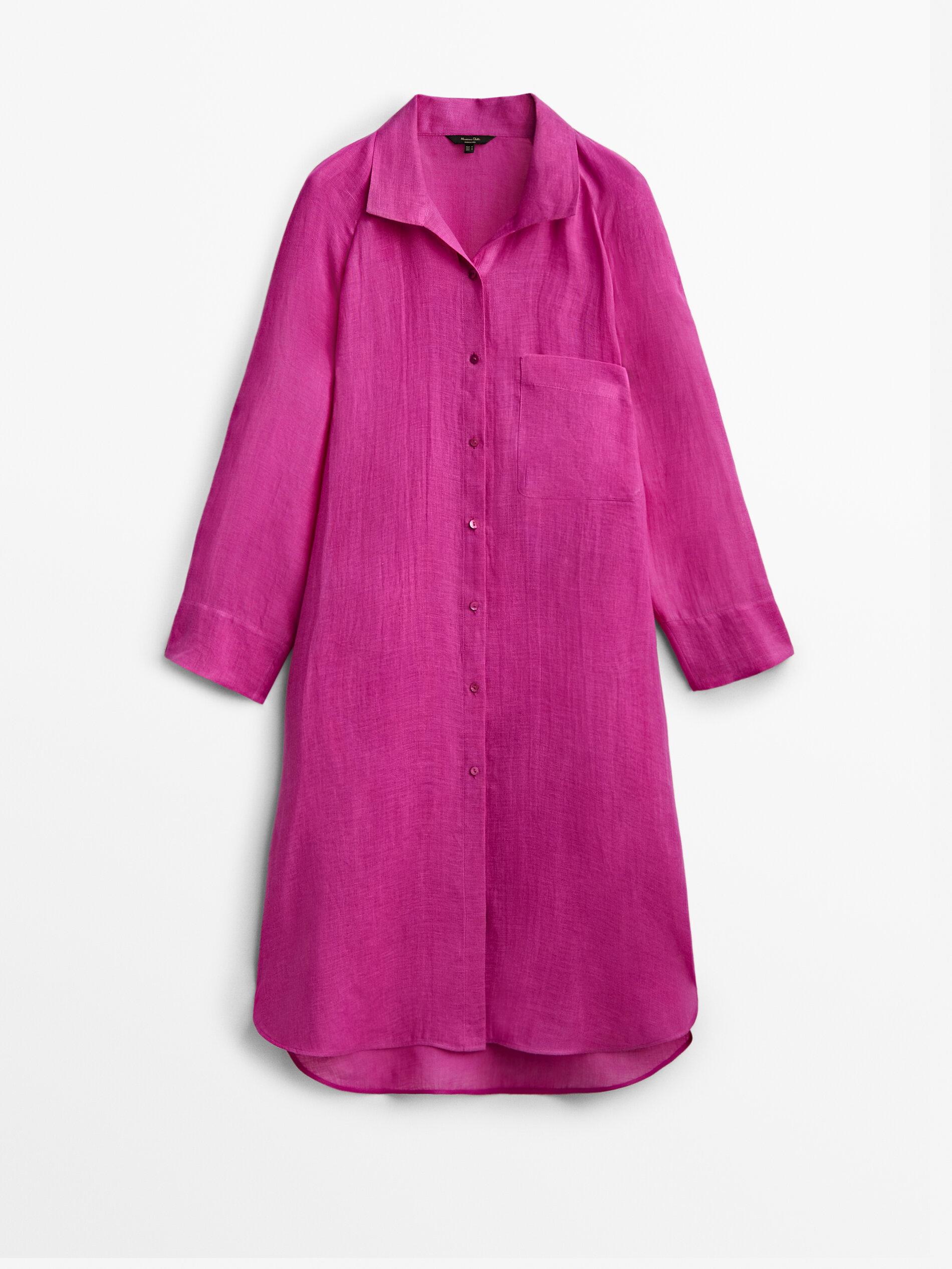 

Рубашка женская Massimo Dutti 05103513151 розовая M, 05103513151