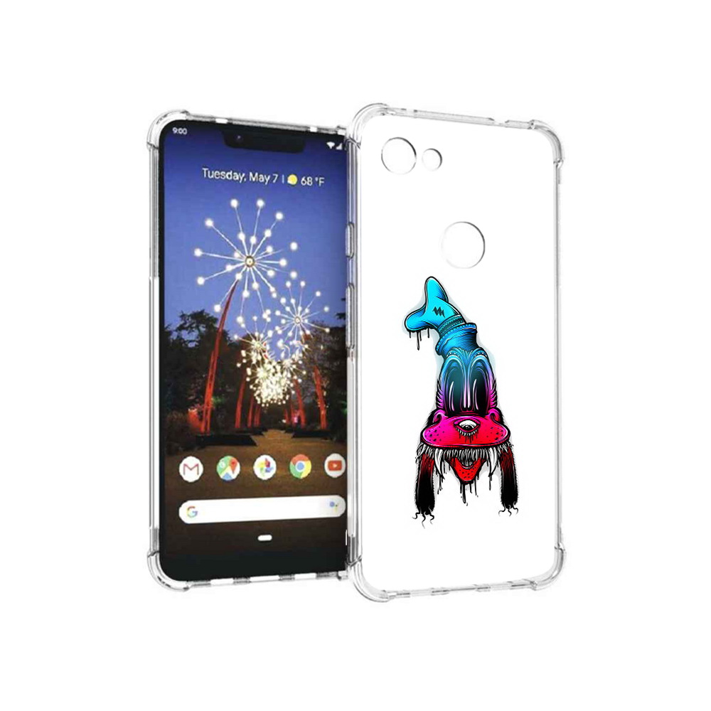 

Чехол MyPads Tocco для Google Pixel 3 XL Гуффи, Прозрачный, Tocco
