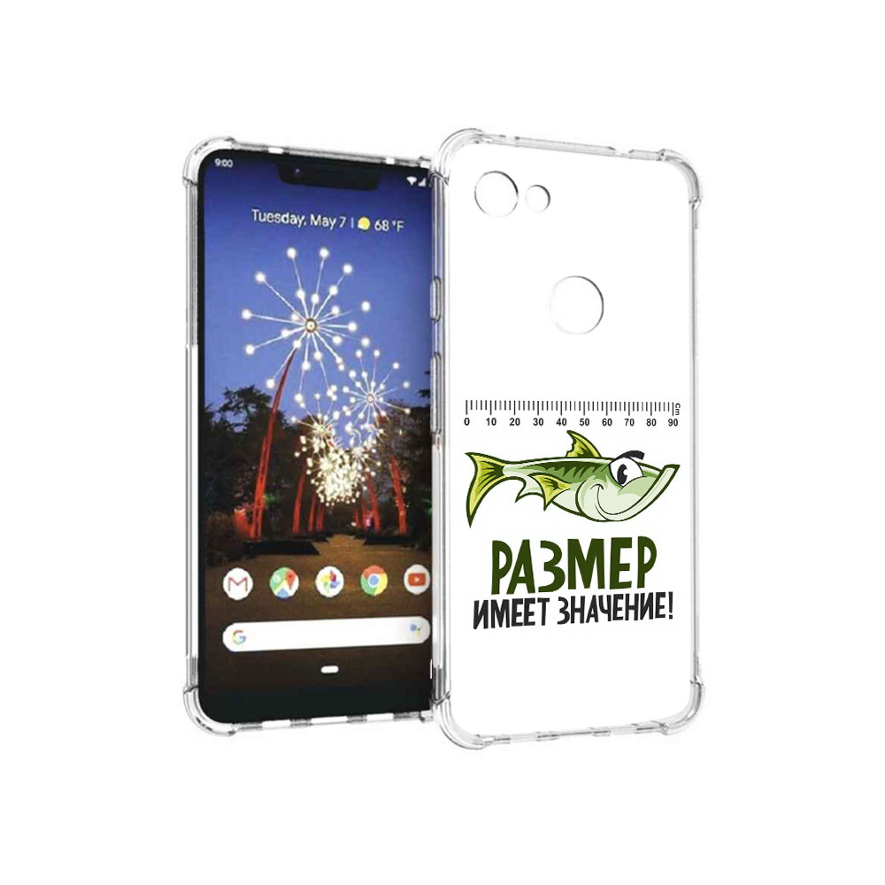 

Чехол MyPads Tocco для Google Pixel 3 XL размер не имеет значения, Прозрачный, Tocco