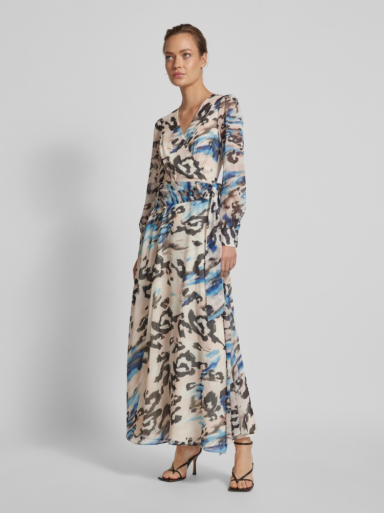 

Платье женское Guess W4YK34WDW52 бежевое XL, Бежевый, W4YK34WDW52