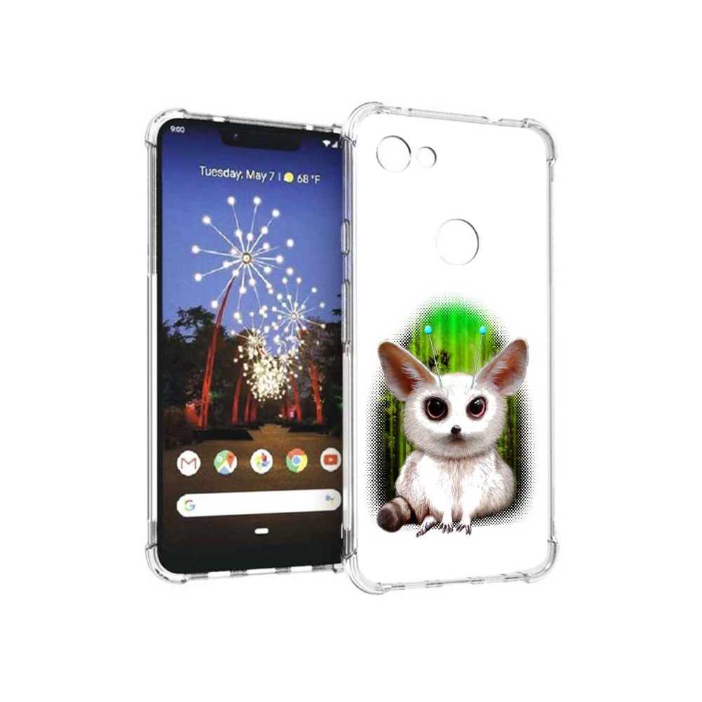 

Чехол MyPads Tocco для Google Pixel 3 XL пушистое животное, Прозрачный, Tocco
