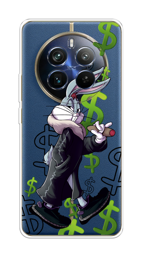 

Чехол на Realme 12+ "Rich Bugs Bunny", Зеленый;черный;голубой, 2516350-1